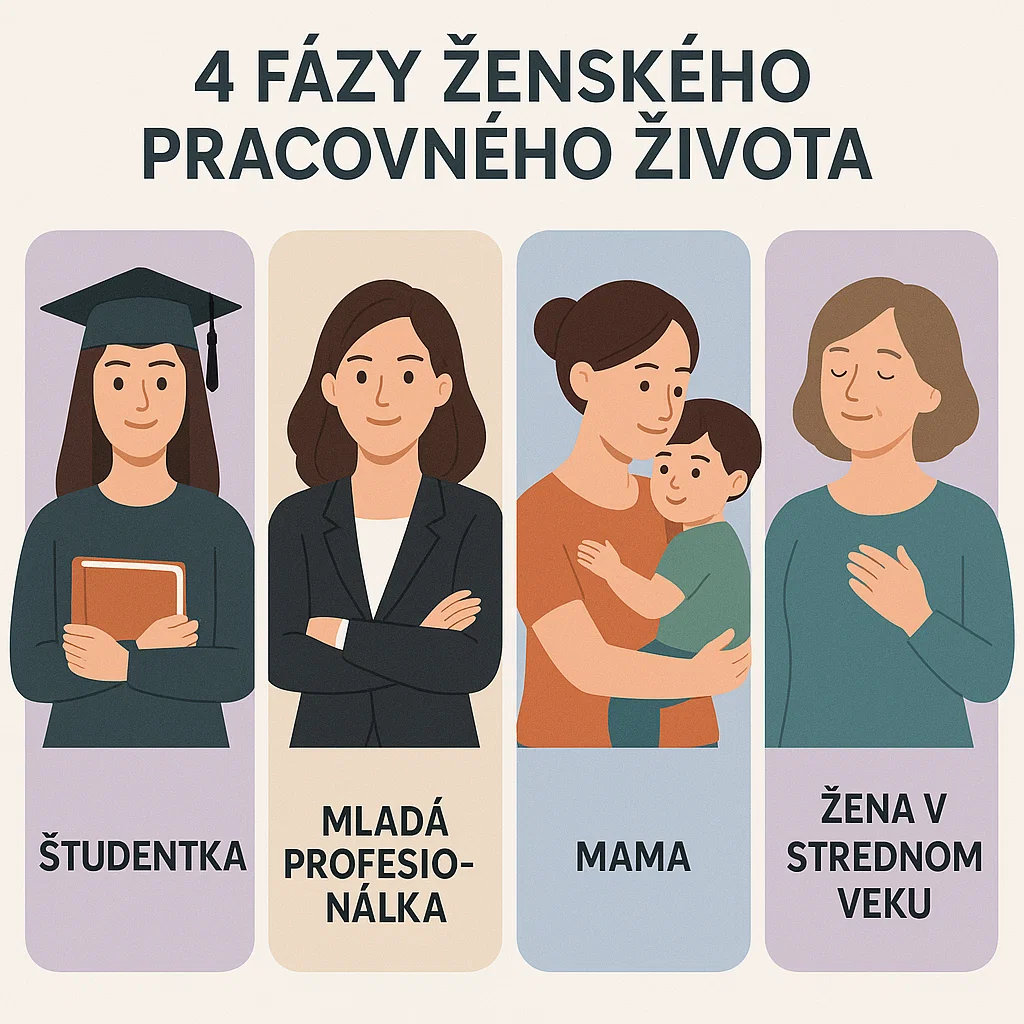 Kariérna kontinuita pre ženy: Ako budovať svoju cestu v každej životnej etape